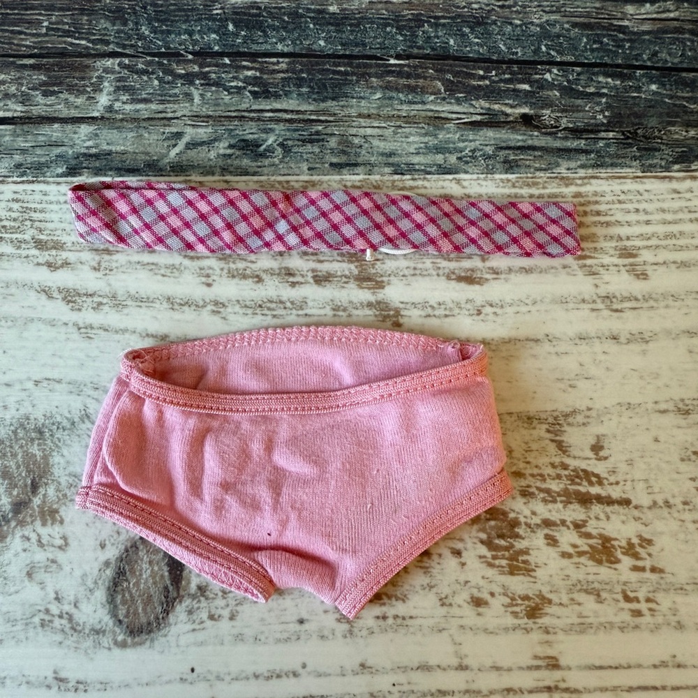 American Girl Doll Just Like You STAR HOODIE Meet Outfit - Undies & Headband